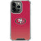 NFL San Francisco 49ers Breakaway iPhone 16 Pro Clear Case
