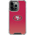 NFL San Francisco 49ers Breakaway iPhone 16 Pro Clear Case