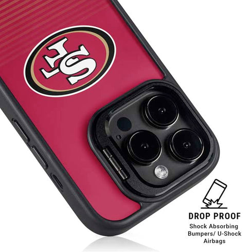 NFL San Francisco 49ers Breakaway iPhone 16 Pro Kickstand Case
