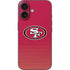 NFL San Francisco 49ers Breakaway iPhone 16 Skin
