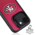 NFL San Francisco 49ers Breakaway iPhone 16e Kickstand Case
