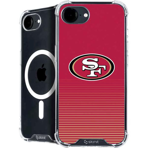 NFL San Francisco 49ers Breakaway iPhone 16e MagSafe Case