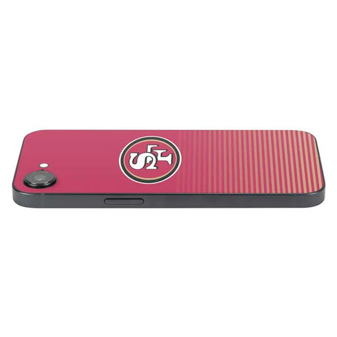 NFL San Francisco 49ers Breakaway iPhone 16e Skin