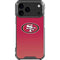 NFL San Francisco 49ers Breakaway iPhone 18 Pro Max Clear Case