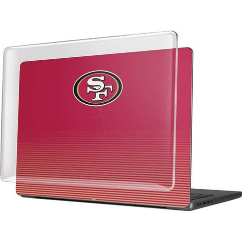 NFL San Francisco 49ers Breakaway MacBook Pro 14in (2021-24) Case plus Skin