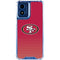 NFL San Francisco 49ers Breakaway Moto G Play 4G (2024) Clear Case