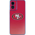 NFL San Francisco 49ers Breakaway Moto G Play 4G (2024) Skin
