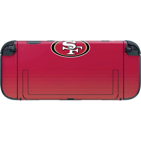 NFL San Francisco 49ers Breakaway Nintendo Switch 2 (2025) with Joy-Con Skin