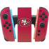 NFL San Francisco 49ers Breakaway Nintendo Switch 2 (2025) Joy-Con Controller Skin