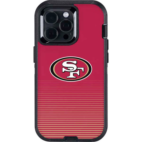 NFL San Francisco 49ers Breakaway Otterbox Defender iPhone Skin