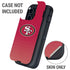 NFL San Francisco 49ers Breakaway Otterbox Defender iPhone Skin
