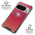 NFL San Francisco 49ers Breakaway Pixel 9/9 Pro Clear Case