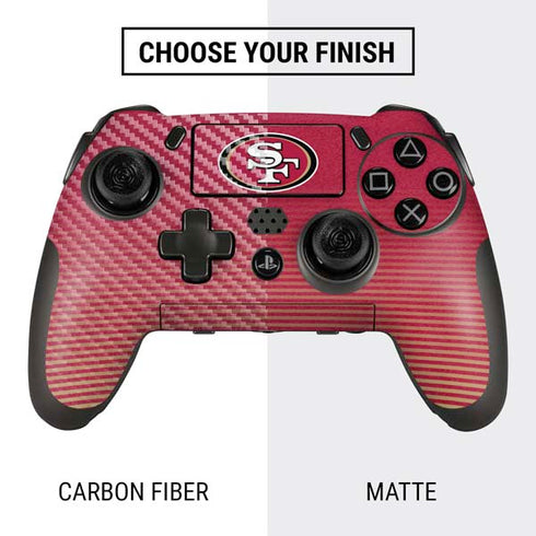 NFL San Francisco 49ers Breakaway PlayStation Scuf Vantage 2 Controller Skin
