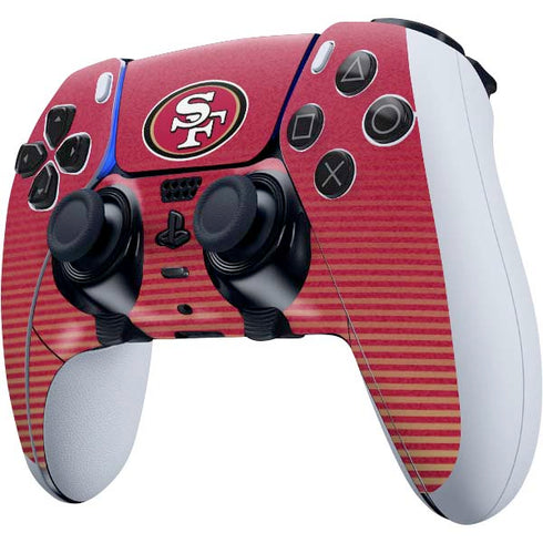 NFL San Francisco 49ers Breakaway PS5 DualSense Edge Pro Controller Skin