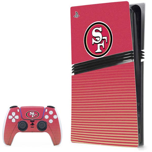 NFL San Francisco 49ers Breakaway PS5 Pro Bundle Skin