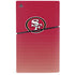 NFL San Francisco 49ers Breakaway PS5 Slim Digital Edition Console Skin