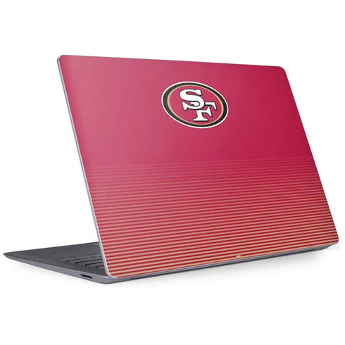 NFL San Francisco 49ers Breakaway Surface Laptop 3 13.5in Skin