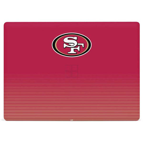NFL San Francisco 49ers Breakaway Surface Laptop 3 13.5in Skin