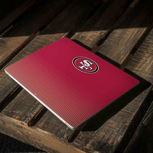 NFL San Francisco 49ers Breakaway Surface Laptop 3 13.5in Skin