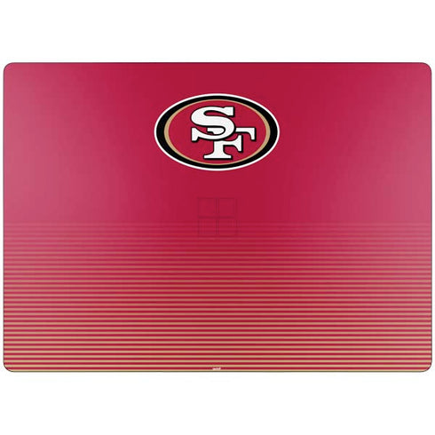 NFL San Francisco 49ers Breakaway Surface Laptop 7 13.8in Skin