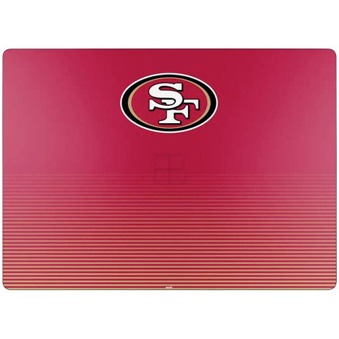 NFL San Francisco 49ers Breakaway Surface Laptop 7 15in Skin