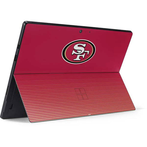 NFL San Francisco 49ers Breakaway Surface Pro 7 Skin