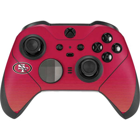NFL San Francisco 49ers Breakaway Xbox Elite Wireless Controller Series 2 Skin