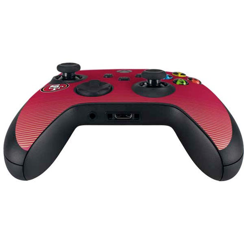 NFL San Francisco 49ers Breakaway Xbox Series X Controller Skin