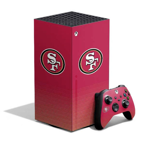 NFL San Francisco 49ers Breakaway XBox Series X Digital Edition Bundle Skin