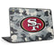 NFL San Francisco 49ers Camo HP Chromebook Skin