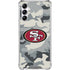 NFL San Francisco 49ers Camo Gabb Phone 4 Clear Case