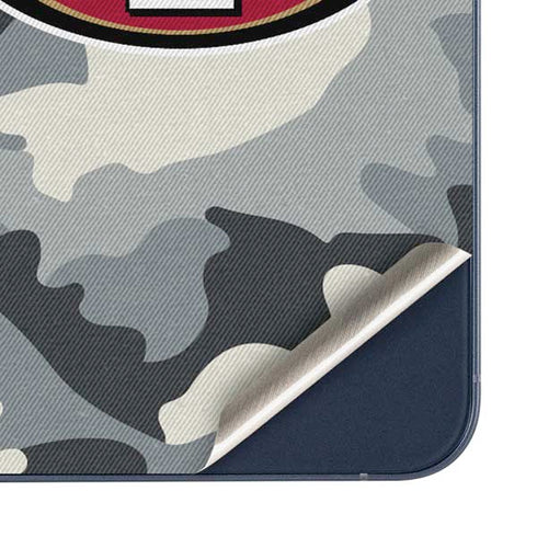 NFL San Francisco 49ers Camo Galaxy A35 5G Skin