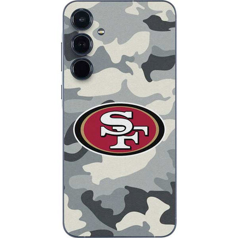 NFL San Francisco 49ers Camo Galaxy A36 5G Skin