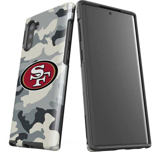 NFL San Francisco 49ers Camo Galaxy Note 10 Pro Case
