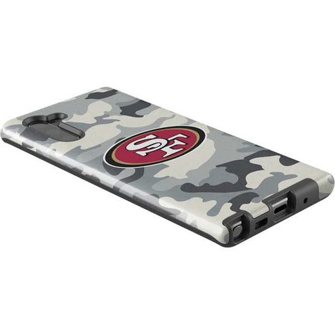 NFL San Francisco 49ers Camo Galaxy Note 10 Pro Case