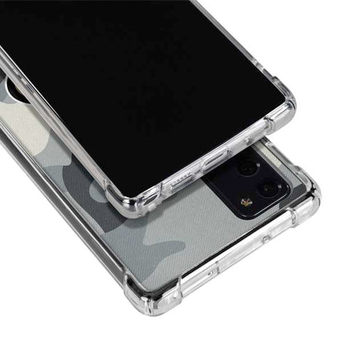 NFL San Francisco 49ers Camo Galaxy Note20 5G Clear Case