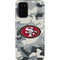NFL San Francisco 49ers Camo Galaxy Note20 5G Pro Case