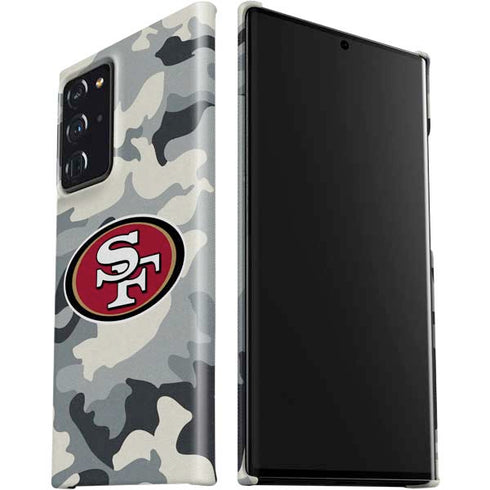 NFL San Francisco 49ers Camo Galaxy Note20 Ultra 5G Lite Case