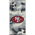 NFL San Francisco 49ers Camo Galaxy Note20 Ultra 5G Skin