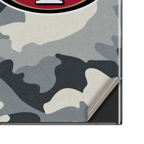 NFL San Francisco 49ers Camo Galaxy Note20 Ultra 5G Skin