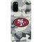 NFL San Francisco 49ers Camo Galaxy S20 Lite Case