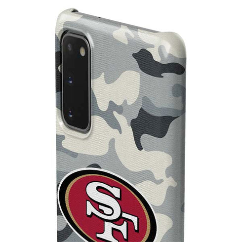 NFL San Francisco 49ers Camo Galaxy S20 Lite Case