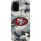 NFL San Francisco 49ers Camo Galaxy S20 Plus Pro Case