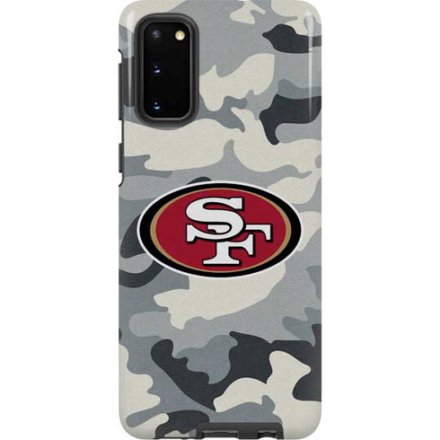 NFL San Francisco 49ers Camo Galaxy S20 Pro Case