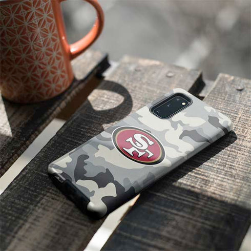 NFL San Francisco 49ers Camo Galaxy S20 Pro Case