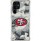 NFL San Francisco 49ers Camo Galaxy S23 Ultra Clear Case