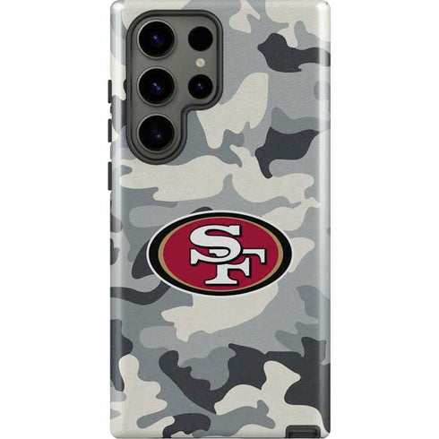 NFL San Francisco 49ers Camo Galaxy S23 Ultra Pro Case