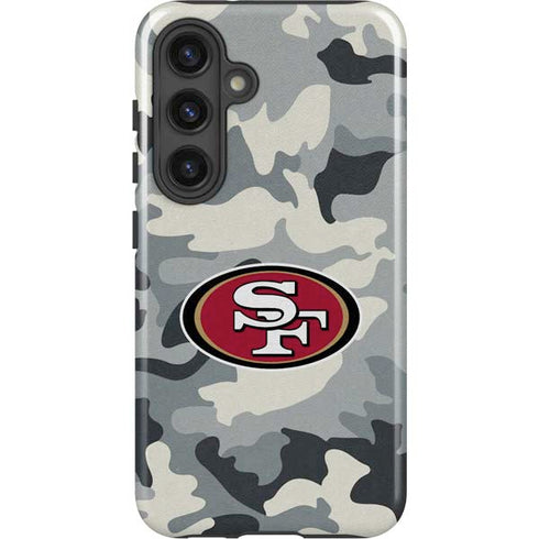 NFL San Francisco 49ers Camo Galaxy S25 Impact Case