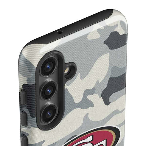 NFL San Francisco 49ers Camo Galaxy S25 Impact Case