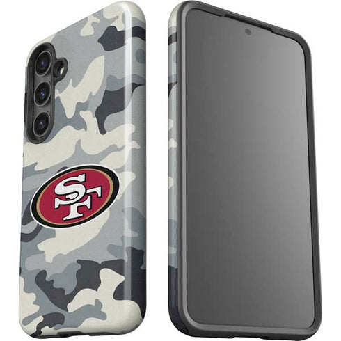 NFL San Francisco 49ers Camo Galaxy S25 Impact Case